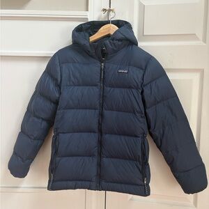 Patagonia Kids Dark Blue Puffer Jacket